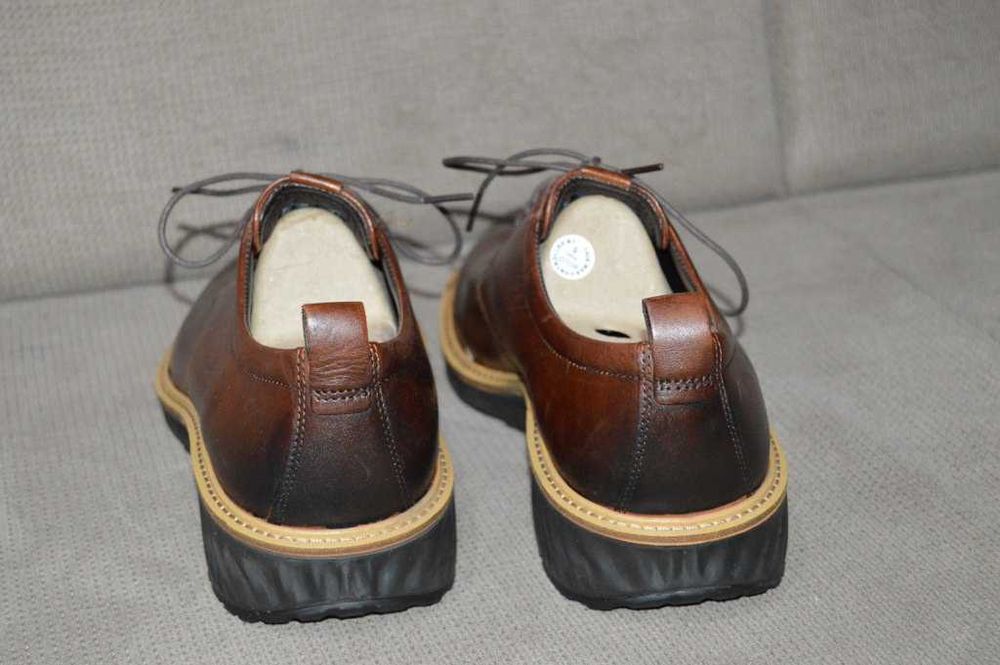Pantofi ECCO S.T.1 Hybrid Piele Premium – Maro Cognac – Mărimea 44 – Noi