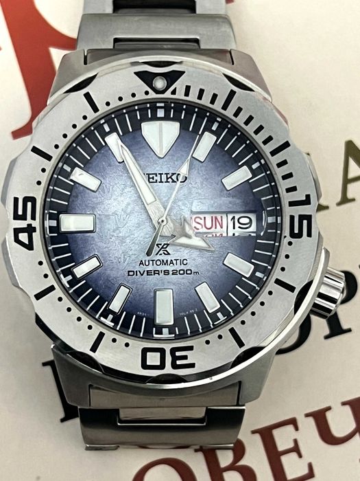 Seiko Save the Ocean Prospex Monster