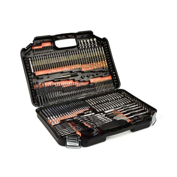 Set de 246 burghie pentru surubelnita cu cutie de depozitare,nou