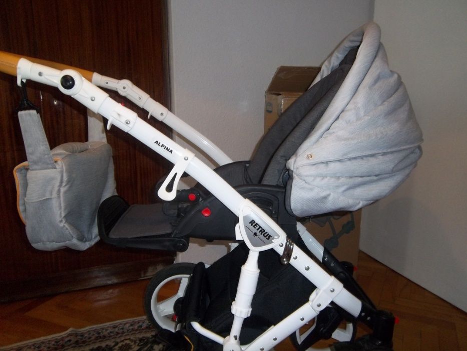 Бебешка количка Retrus Alpina (2в1)