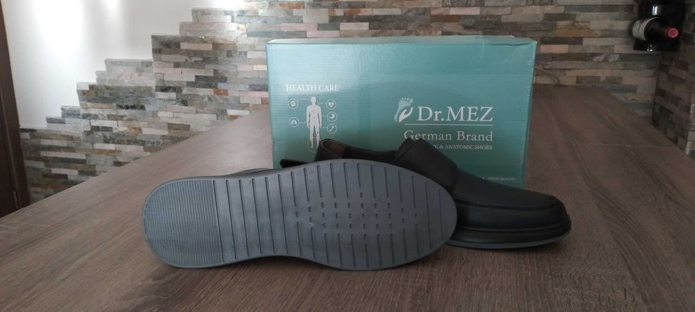 Мъжки обувки - No 44, нови, ест. кожа