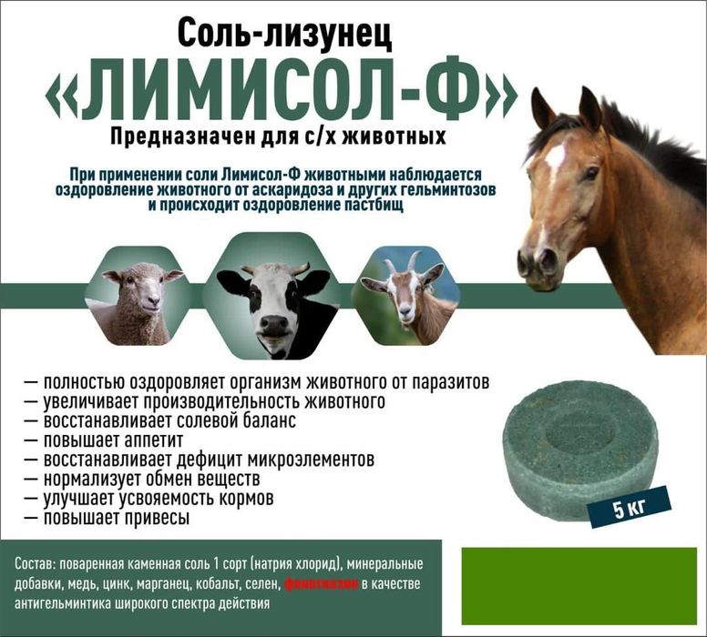 Комбикорм, премикс, соль