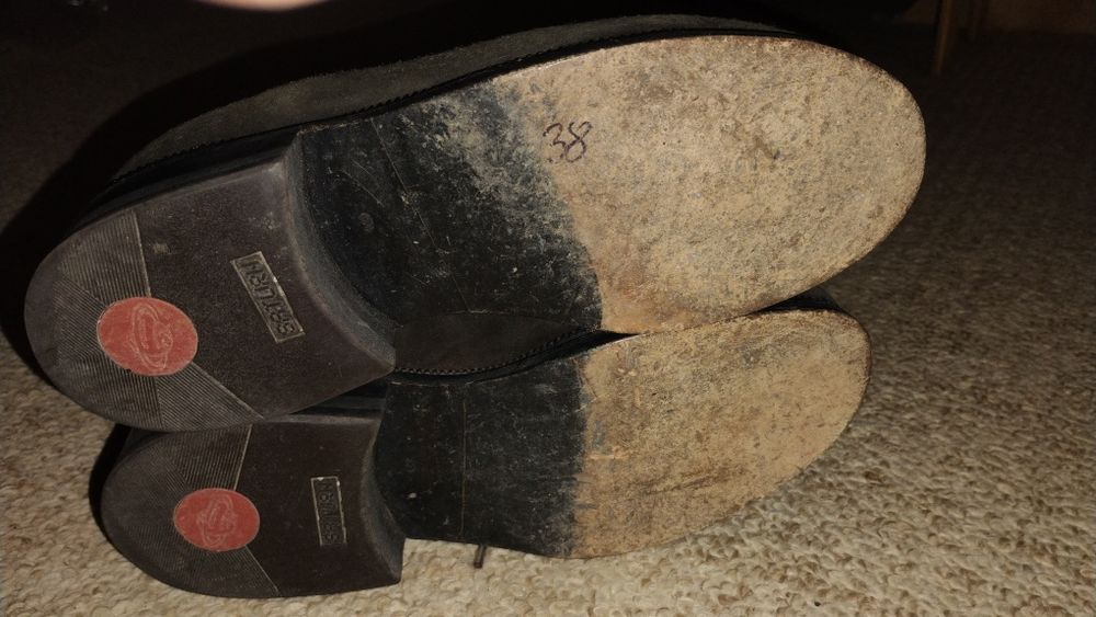 Pantofi piele bavarezi