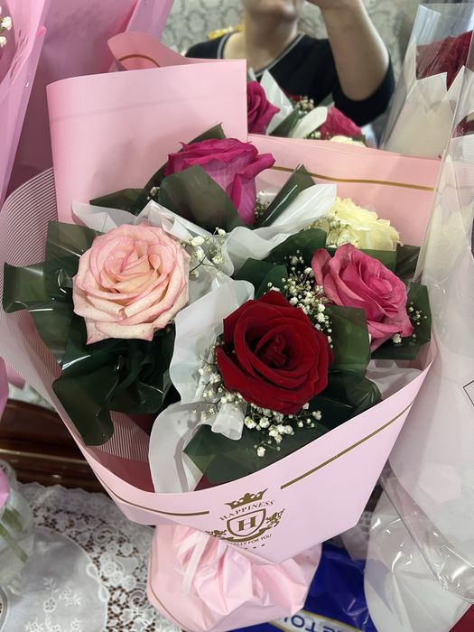 Продам свежие цветы букеты