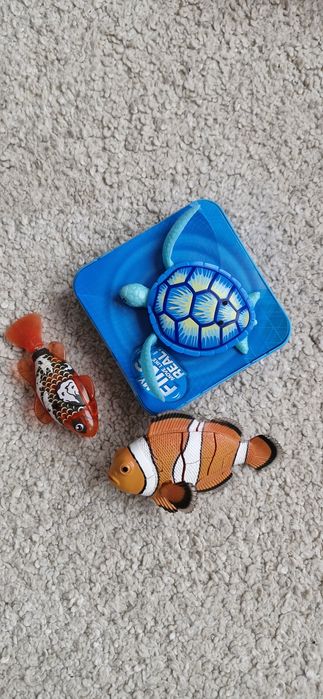 Лот робофиш, робокостенурка и Немо