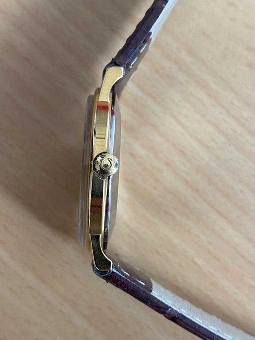 Ceas Omega De Ville mecanic plat aurit