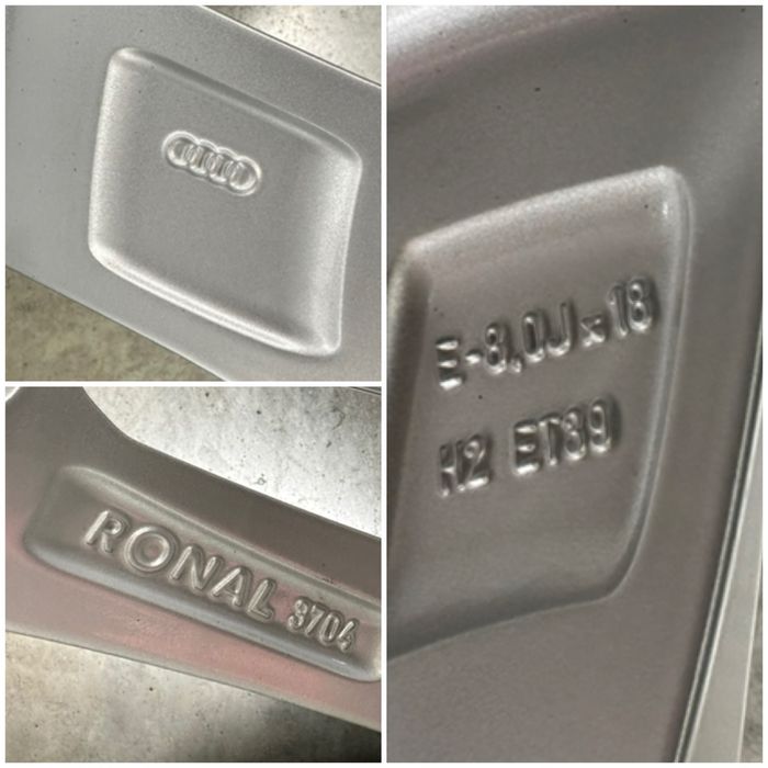 Jante 18 ORIGINALE Audi Q5 FY Vara 235/60/18 Michelin Q 5 al