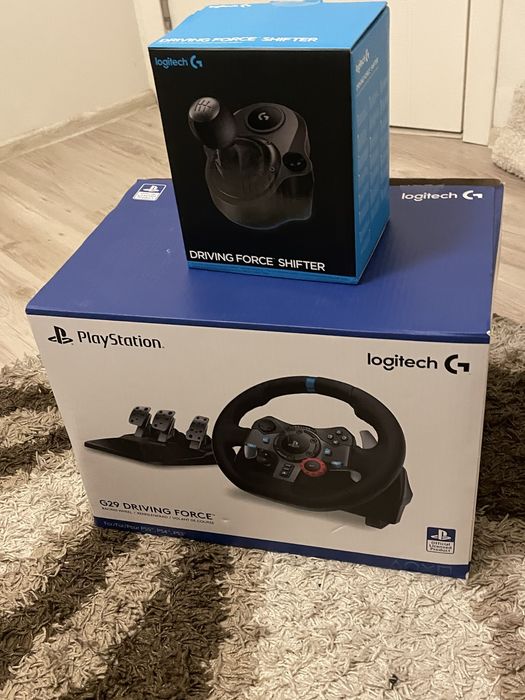 Logitech G29 + shifter
