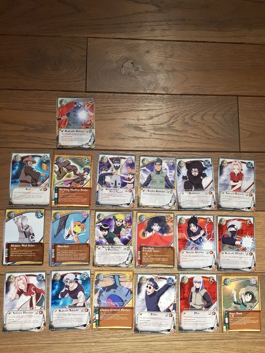 Naruto Collective Card Game: Rare, Uncommon and Common Cards