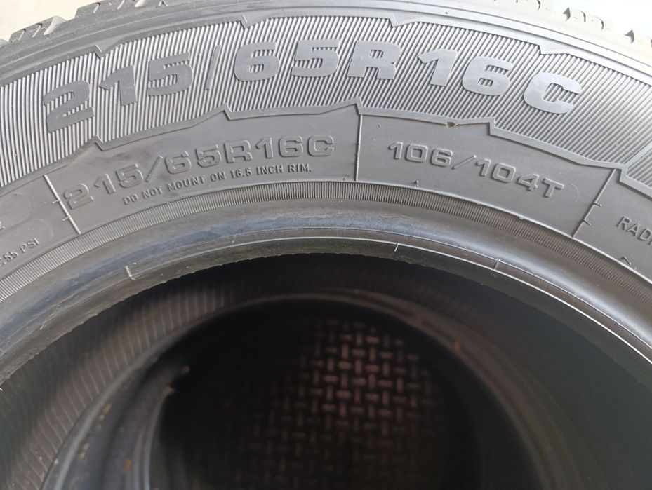 Set Anvelope de vara 215 65 16c Goodyear 4 buc