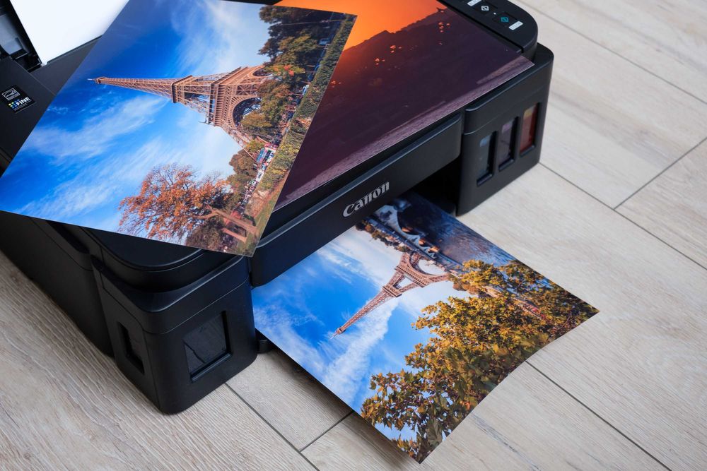 Принтер Canon PIXMA G1416 / СНПЧ / Полностью обслуженный