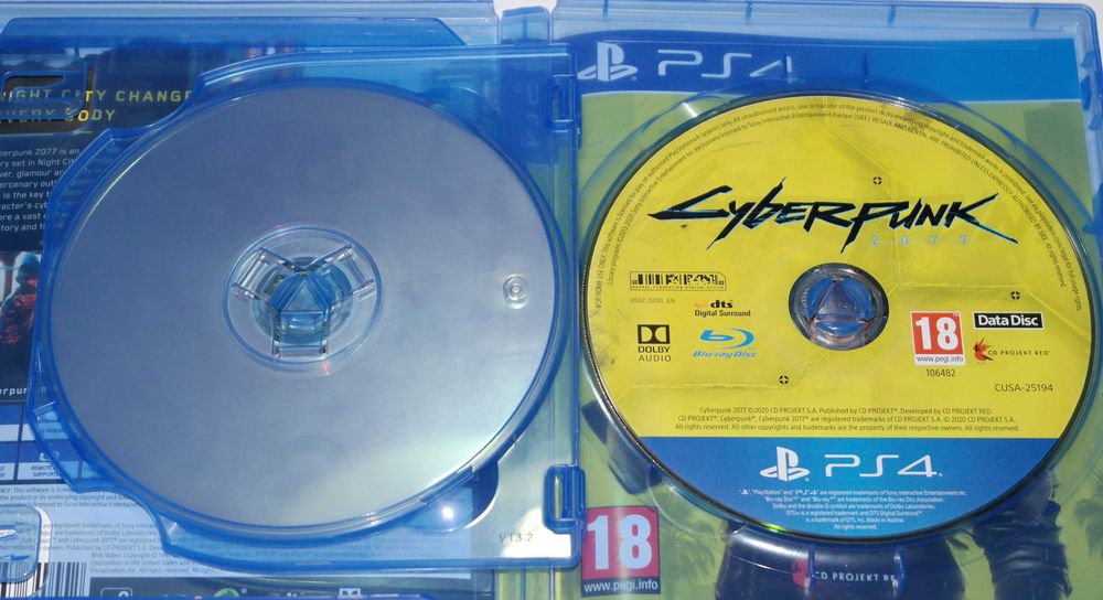Cyberpunk 2077 PS4 PlayStation 4