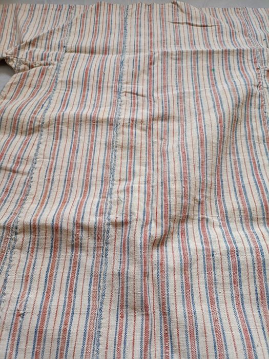 Рубашка старая хлопок домотканая ткань 100 лет