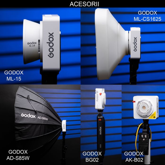 Godox ML100R + accesorii