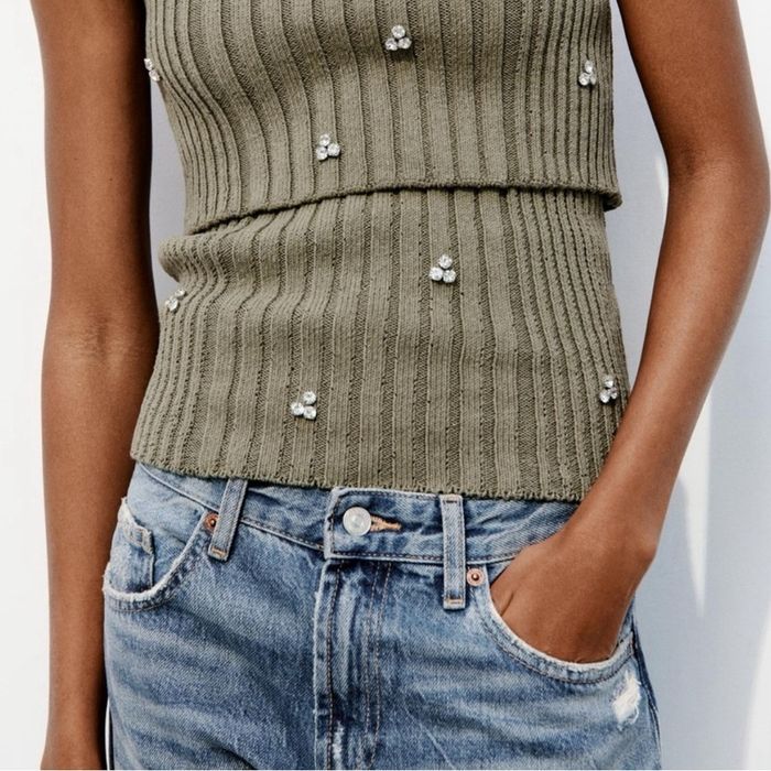 Плетен топ Zara