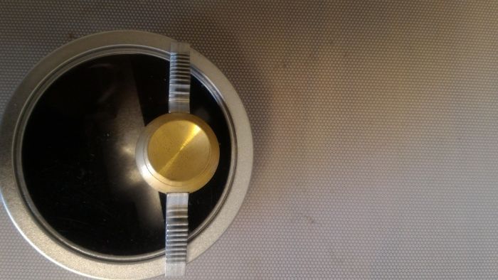 Спинер металлический, бочка