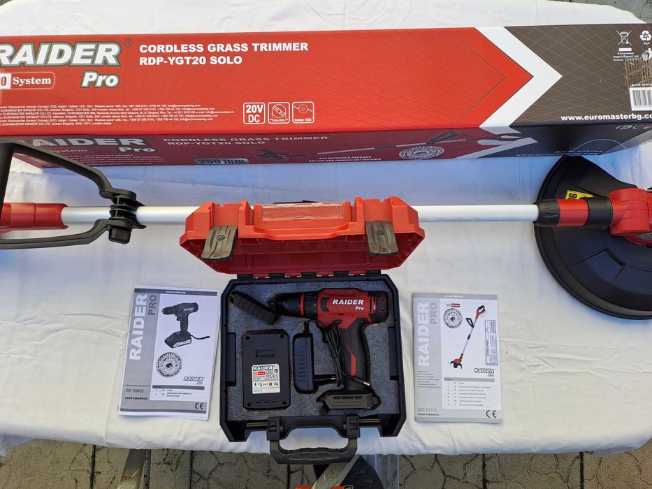 НОВ Комплект КОСА/Тример + ВИНТОВЕРТ