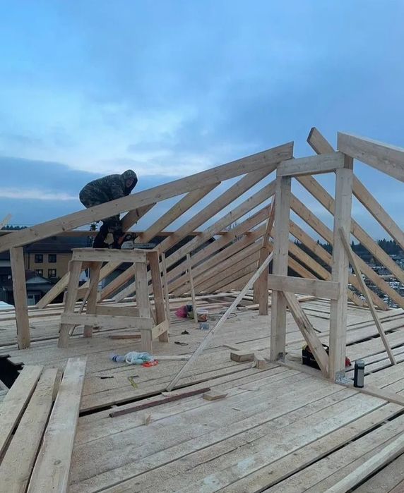 Кровельные работы крыши