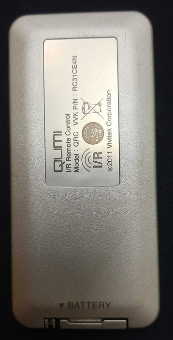 ПУЛЬТ от VIVITEK Qumi Q2 для проектора!