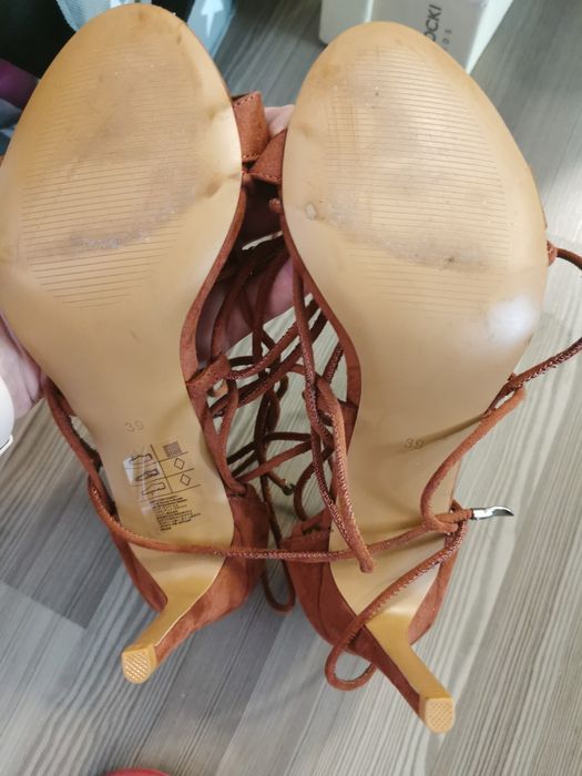 Sandale dama cu șireturi H&M mărimea 39