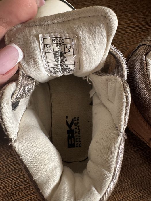 Кеды на девочку (26-27 размер)