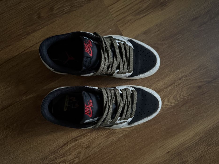 jordan 1 low travis scott olive