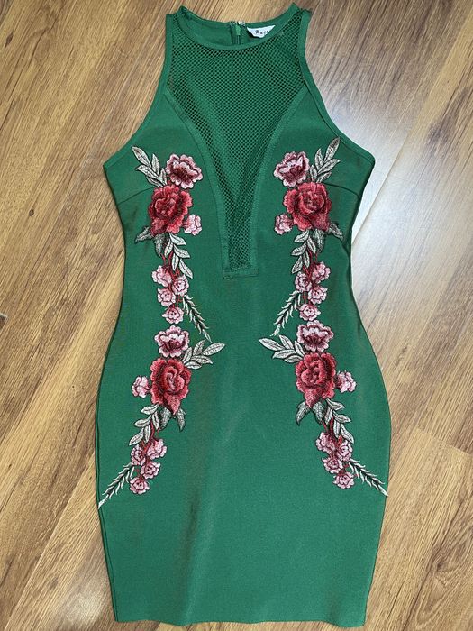 Дамска къса еластична рокля