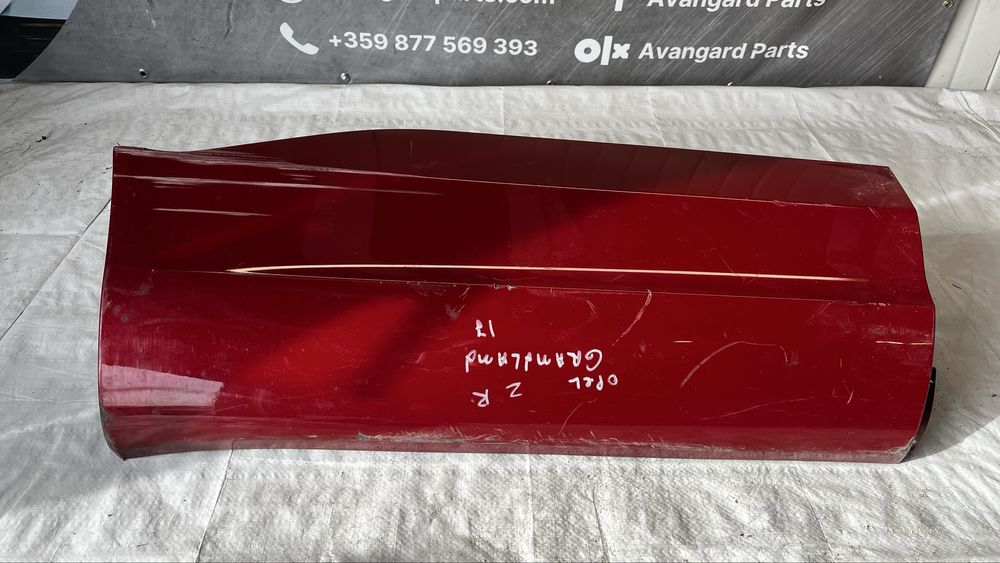 Opel Grandland X 16- декоративна лайстна на задна лява врата