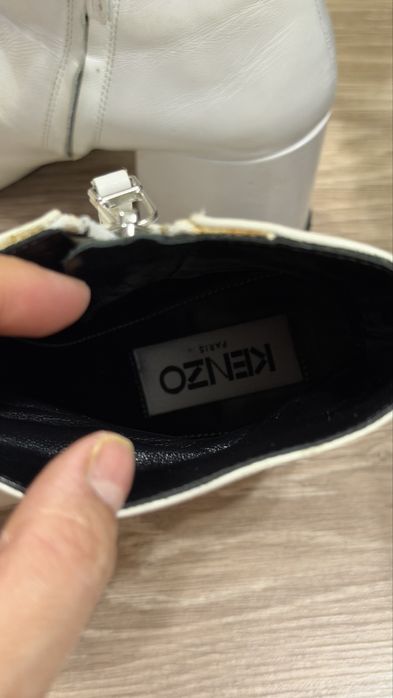 Ботильоны Kenzo кожаные