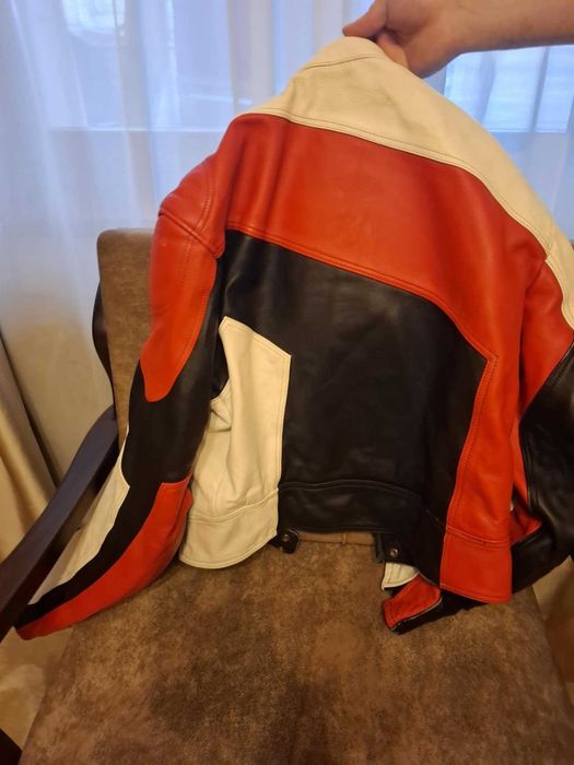 Кожено мото яке телешки бокс