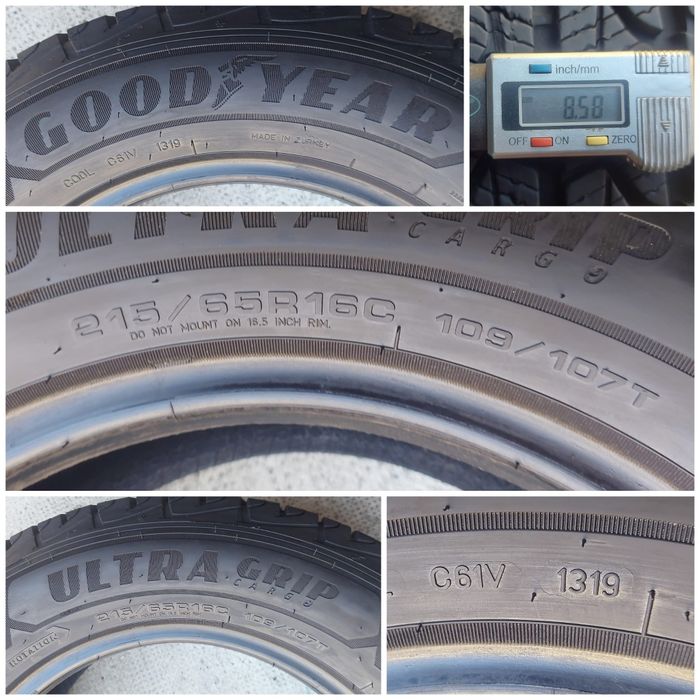 O bucată 215/65 R16C M+S iarnă - una Semperit Goodyear