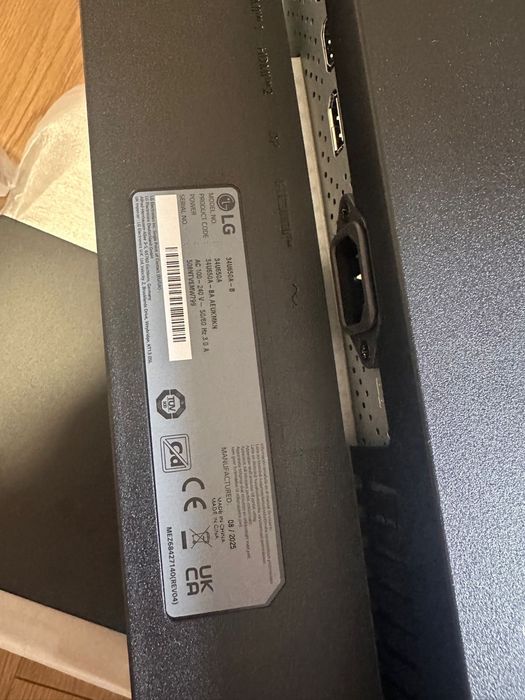 Monitor  LG UltraWide 34U650A-B