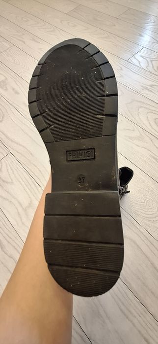 Ghete piele naturala cu strasuri, marimea 37, Primigi