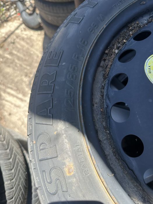 Резервна гума тип патерица 16цола 5х108/63.4 Volvo Ford