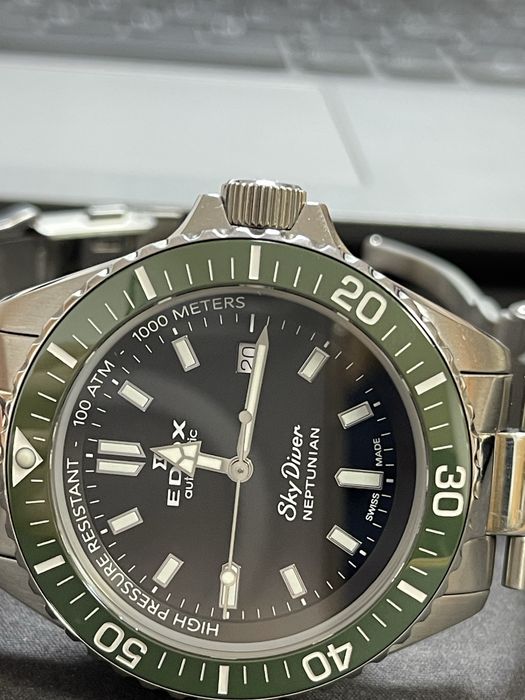 Vand ceas diver Edox SkyDiver Neptunian