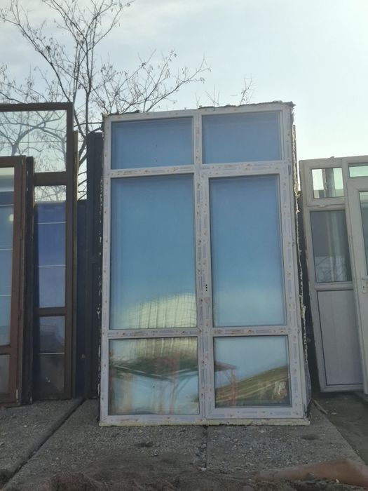 Б/у пластковые окна, двери,фортачки
