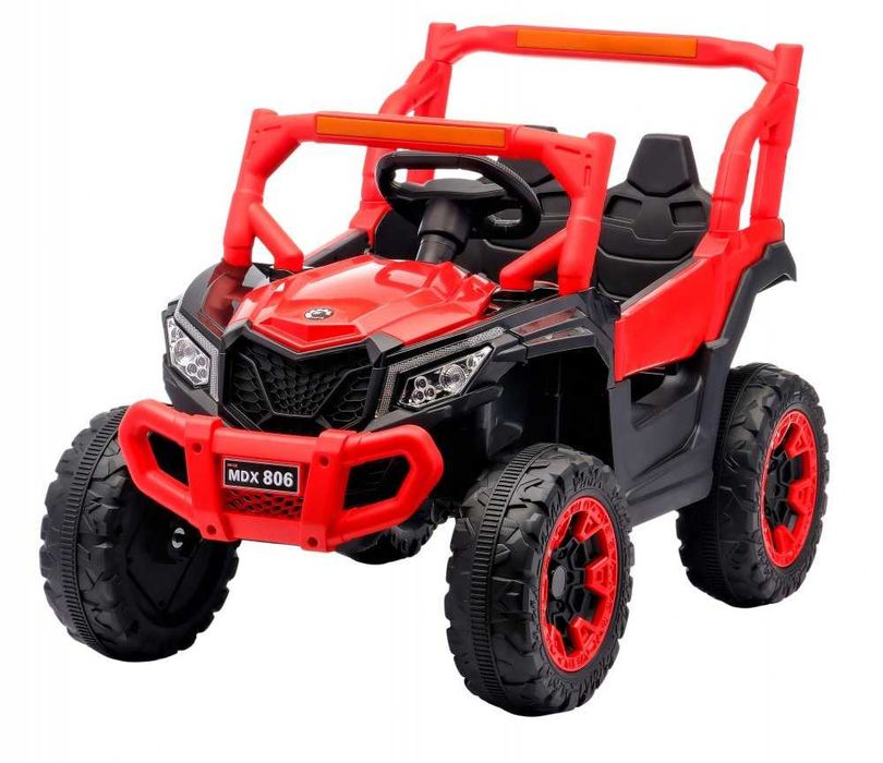 Masinuta electrica pentru copii Nichiduta Off Road Red cu telecomanda 2.4G,acumulator 12V4.5Ah,2 motoarex35w, lumini led roti robuste