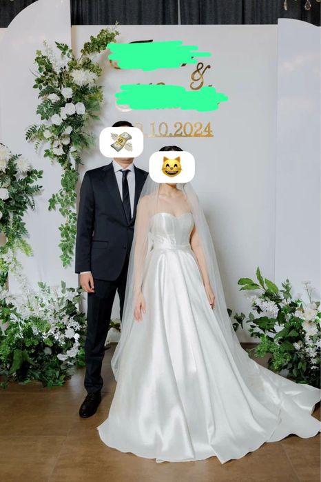 Свадебное платье итальянское.