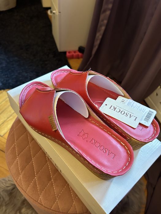 Papuci de piele lasocki noi cu eticheta