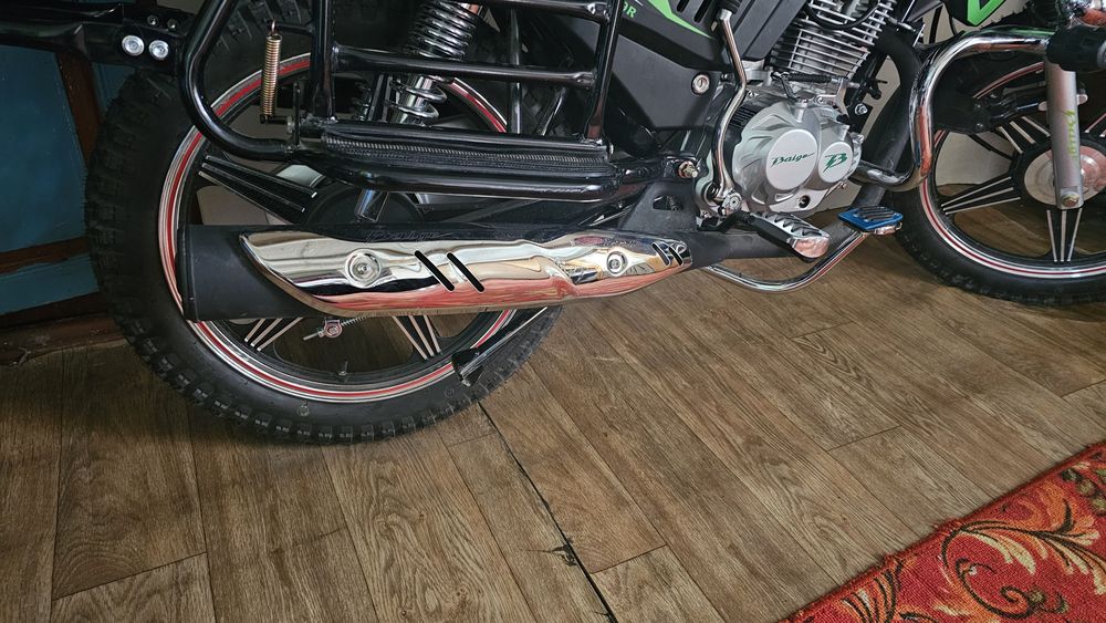 Глушитель на мото