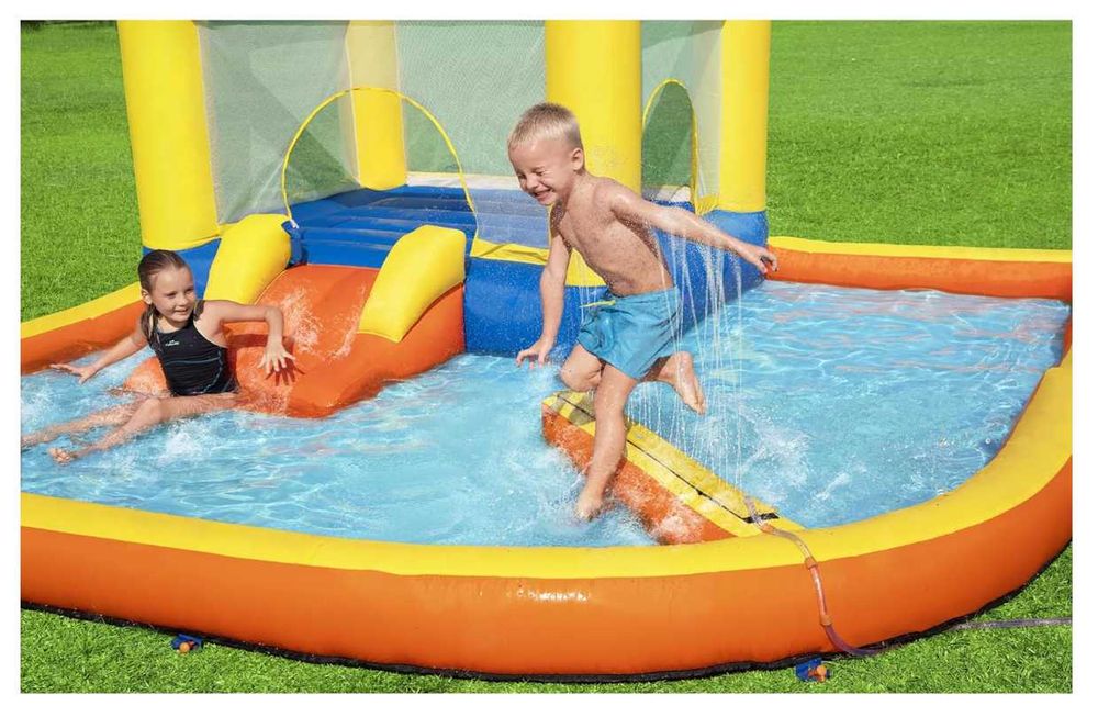 Бассейн и игровой-центр-365х340х152 см 1128 литр груз до 227 кг