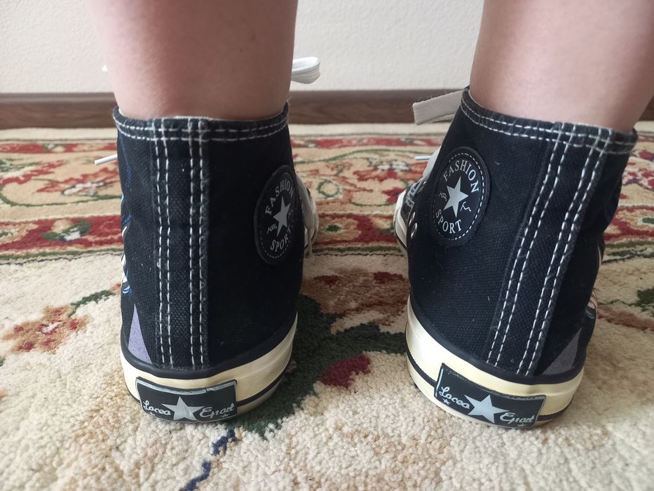 Конверсы Naruto Converse подходят и для девочек и мальчиков