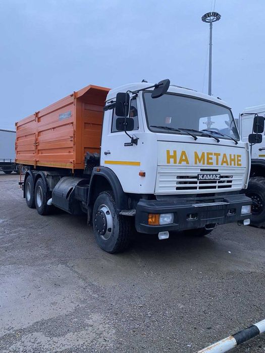 Автосамосвал зерновоз КамАЗ  6x4 - 14 т CNG
