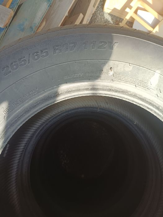 Шины летние б/у 265/65 R-17