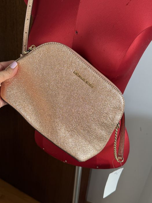 Geanta Michael Kors rose gold noua