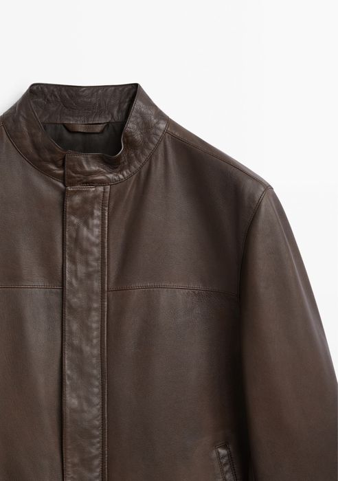 Geaca Massimo Dutti din piele