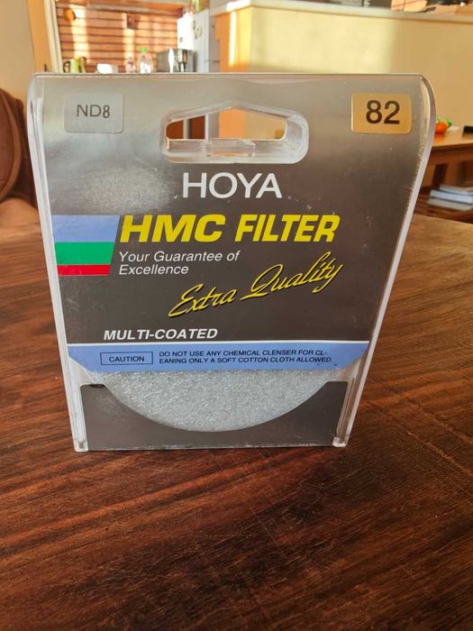Hoya ND8 HMC 82mm – filtru ND 3 stopuri, nou, nefolosit