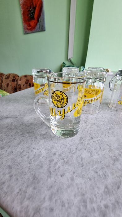 Чаши Шуменско пиво-6 бр.