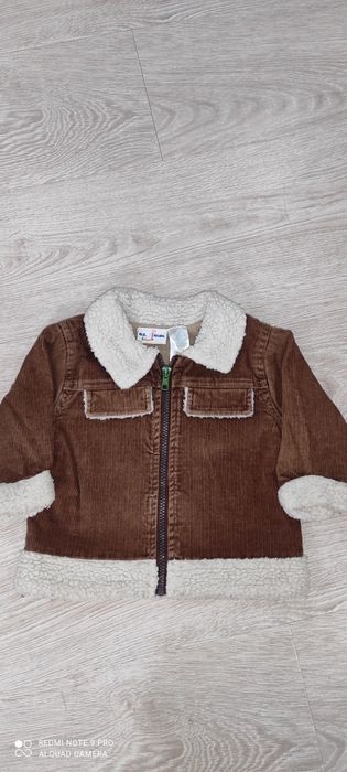 Детская теплая курточка на 12 месяцев