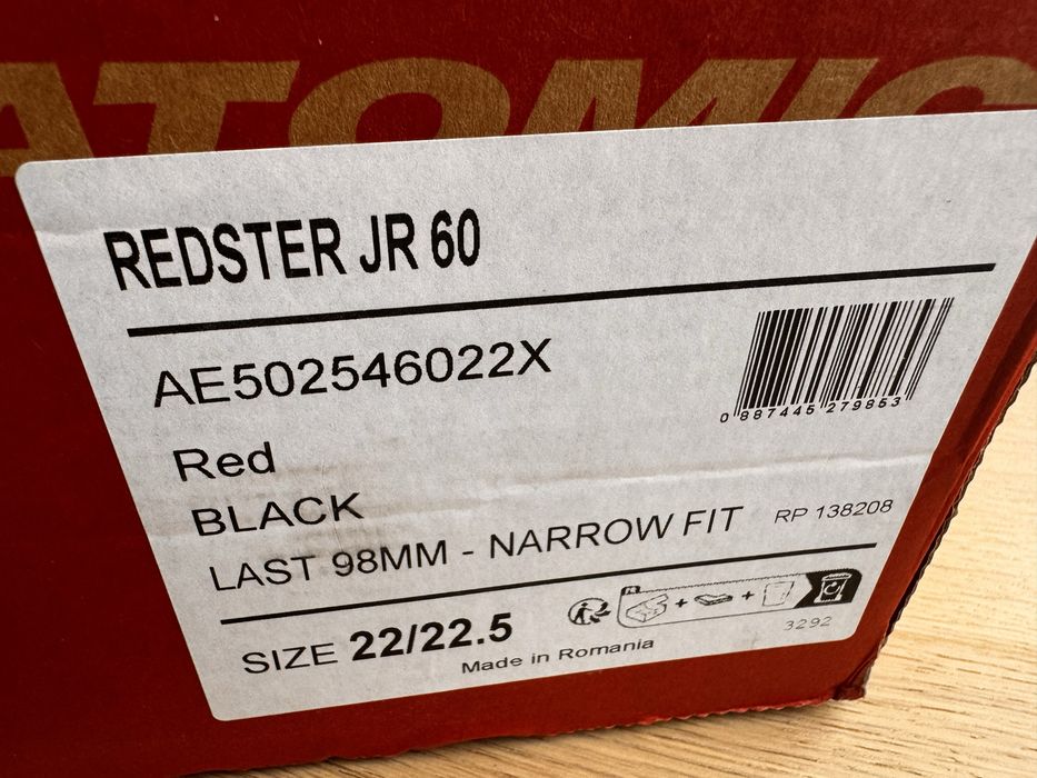 Clapari Atomic Redster copii 34-,5-35 Eu